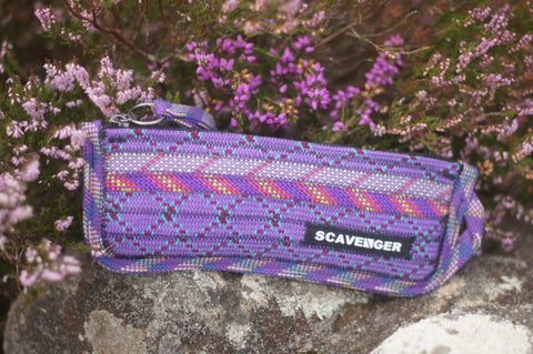 Large Zip Pouch - Heather