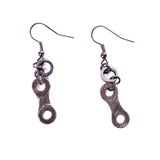 Bike Chain Earrings