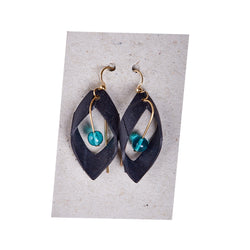 Bike Inner Tube Earrings