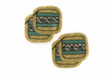 Set of 4 Coasters - Earth