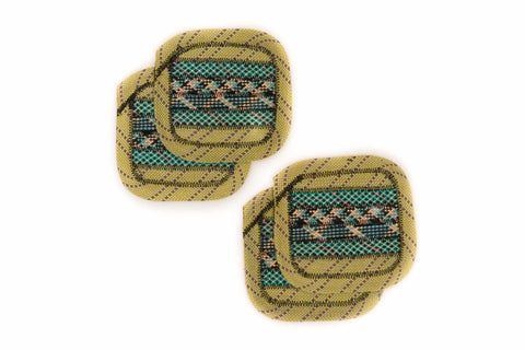 Set of 4 Coasters - Earth
