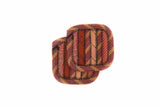 Set of 2 Coasters - Fire