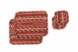 Set of 2 Placemats & Coasters - Fire