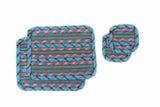 Set of 2 Placemats & Coasters - Water