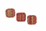 Set of 2 Coasters - Fire