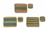 Set of 2 Placemats & Coasters - Earth