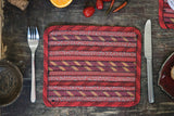 Set of 2 Placemats - Fire