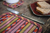 Set of 2 Placemats & Coasters - Fire