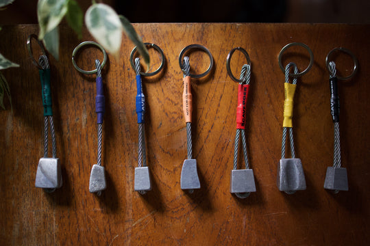 Recycled Nut Keyrings