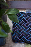 Water - Woven Rope Rug 60cm x 40cm