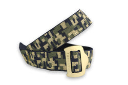 Webbing Belt - Blue Square Camo