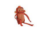 Handmade Climbing Rope Orangutan Monkey Bag Charm - Eco-Friendly & Unique