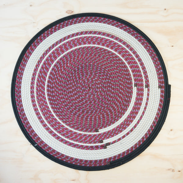 Circular Spiral Rope Rug 91cm