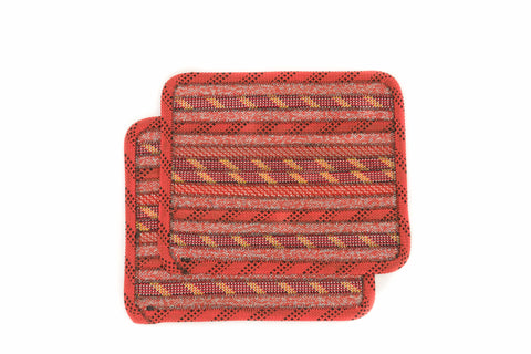 Set of 2 Placemats - Fire
